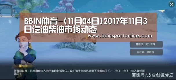 BBIN体育-(11月04日)2017年11月3日汽油柴油市场动态(图3) BBIN官网