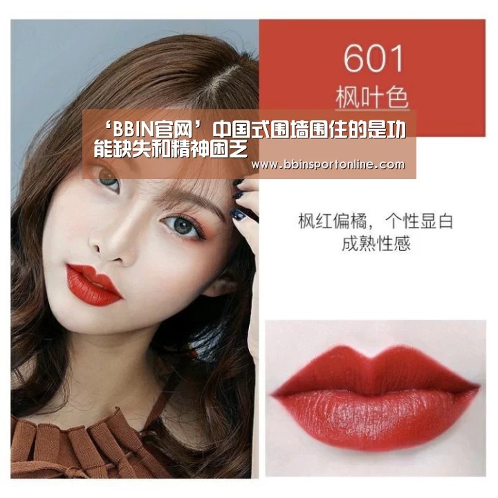 ‘BBIN官网’中国式围墙围住的是功能缺失和精神困乏(图2) BBIN电竞